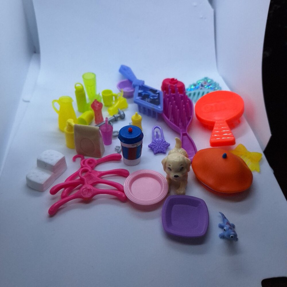 Barbie Doll Pretend Play Accessories‎ Girls Toy Lot  For Playsets Kids